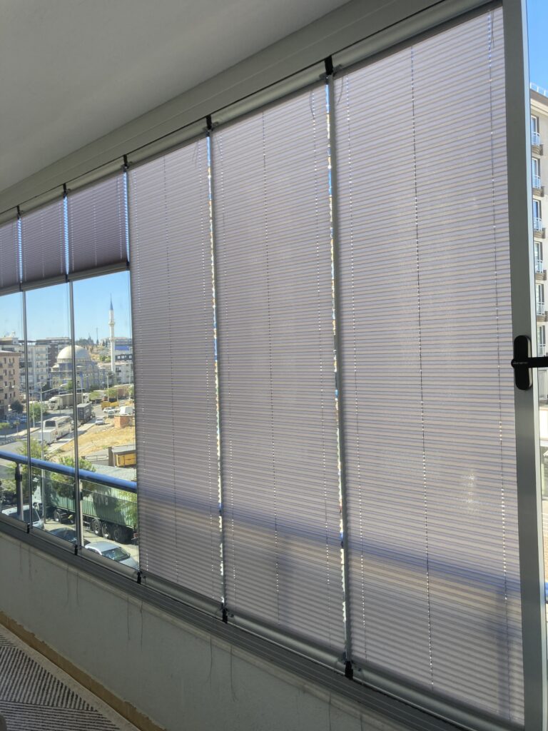 katlanır cam balkon perde